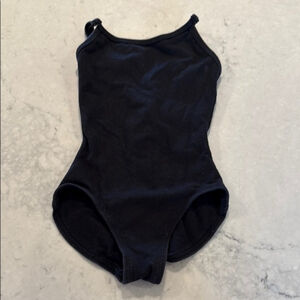 Capezio Classic Black Leotard Girls Youth Small